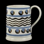 1490-63_2_Catseye Pearlware Tankard