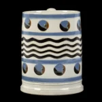 1490-63_4_Catseye Pearlware Tankard