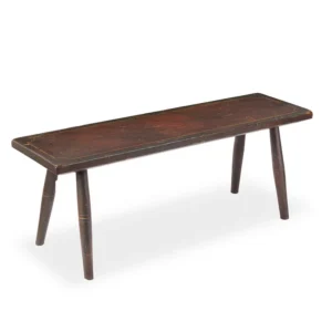 Paint Decorated Children’s Bench, South Paris, Maine, Rare Size, Original Paint Inventory Thumbnail