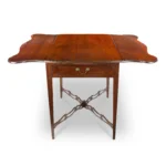 621-178_2_Pembroke Table, Pierced Stretcher