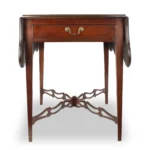 621-178_4_Pembroke Table, Pierced Stretcher