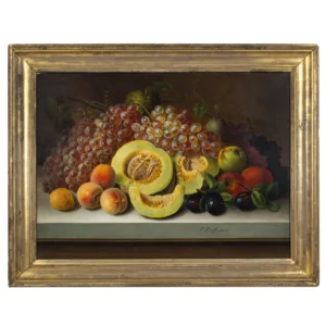 A Fine Still Life Painting, Bountiful Fruits Inventory Thumbnail