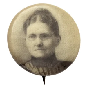 Women’s Suffrage Portrait Pin, Susan B. Anthony Inventory Thumbnail