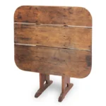 1256-153_3_Red-Painted-Shoe-Foot-Hutch-Table