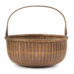 Nantucket Swing Handle Basket, Attributed to Ferdinand Sylvaro (1868-1952) Inventory Thumbnail