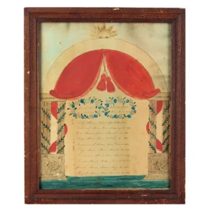 19th Century Family Register, Josiah Stone Family Inventory Thumbnail