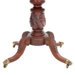1079-85_3_Games-Table,-TImothy-Hunt,-Classical-Revival-Mahogany-Pivotal-Top