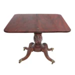 1079-85_6_Games-Table,-TImothy-Hunt,-Classical-Revival-Mahogany-Pivotal-Top