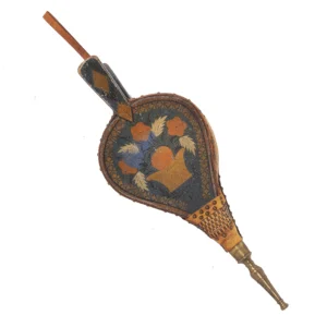 Federal Fireplace Bellows, Painted Folk Decoration, Basket of Fruits and Flowers Inventory Thumbnail