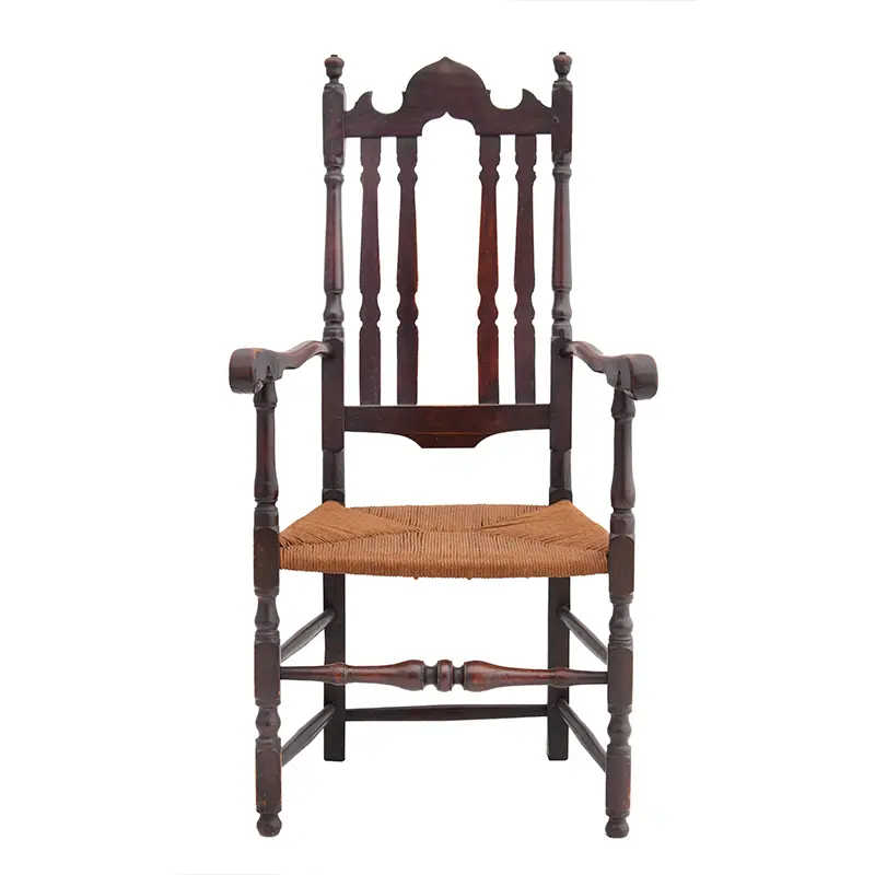 Banister-Back Armchair, Chelmsford, Massachusetts