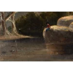 1471-8_3_Painting, Landscape, Oil on Canvas, by T Doughty