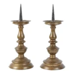 1577-2_2_Pricket Candlesticks, Pair