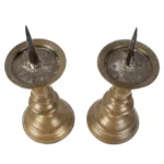 1577-2_3_Pricket Candlesticks, Pair