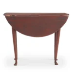270-213_5_Rhode-Island-Drop-Leaf-Table,-Queen-Anne,-Red-Paint