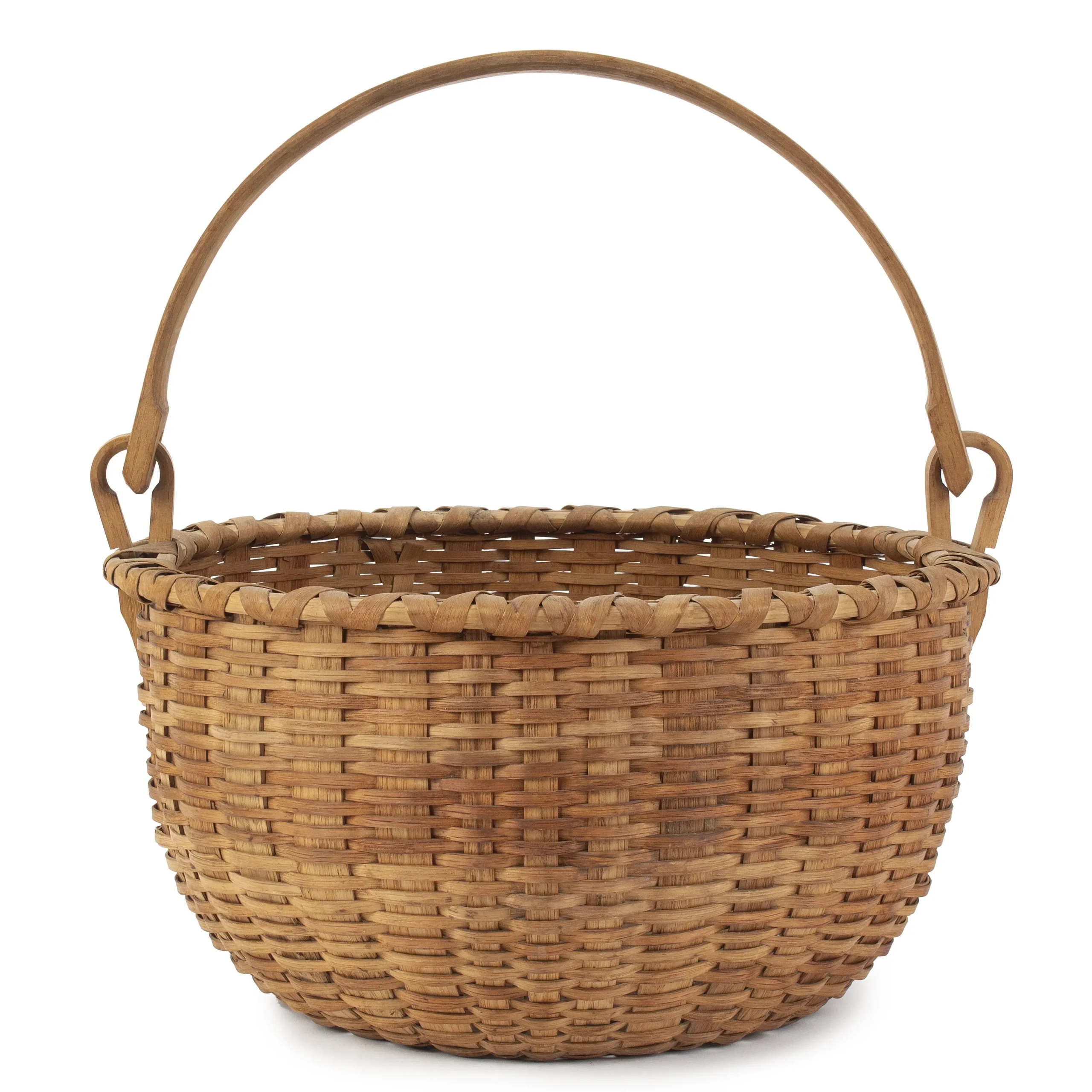 Taconic Swing Handle Gathering Basket, Bushwacker, Taghkanic