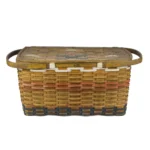 290-143_3_Picnic Basket, Large, Painted