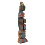 346-104_Totem, Small, Blue & Red