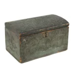 745-438_2_Dometop Trunk, Carved and Initialed RC