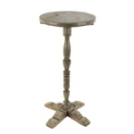 745-468_1_Candlestand,-X-Base,-Blue-Gray-with-Turned-Standard