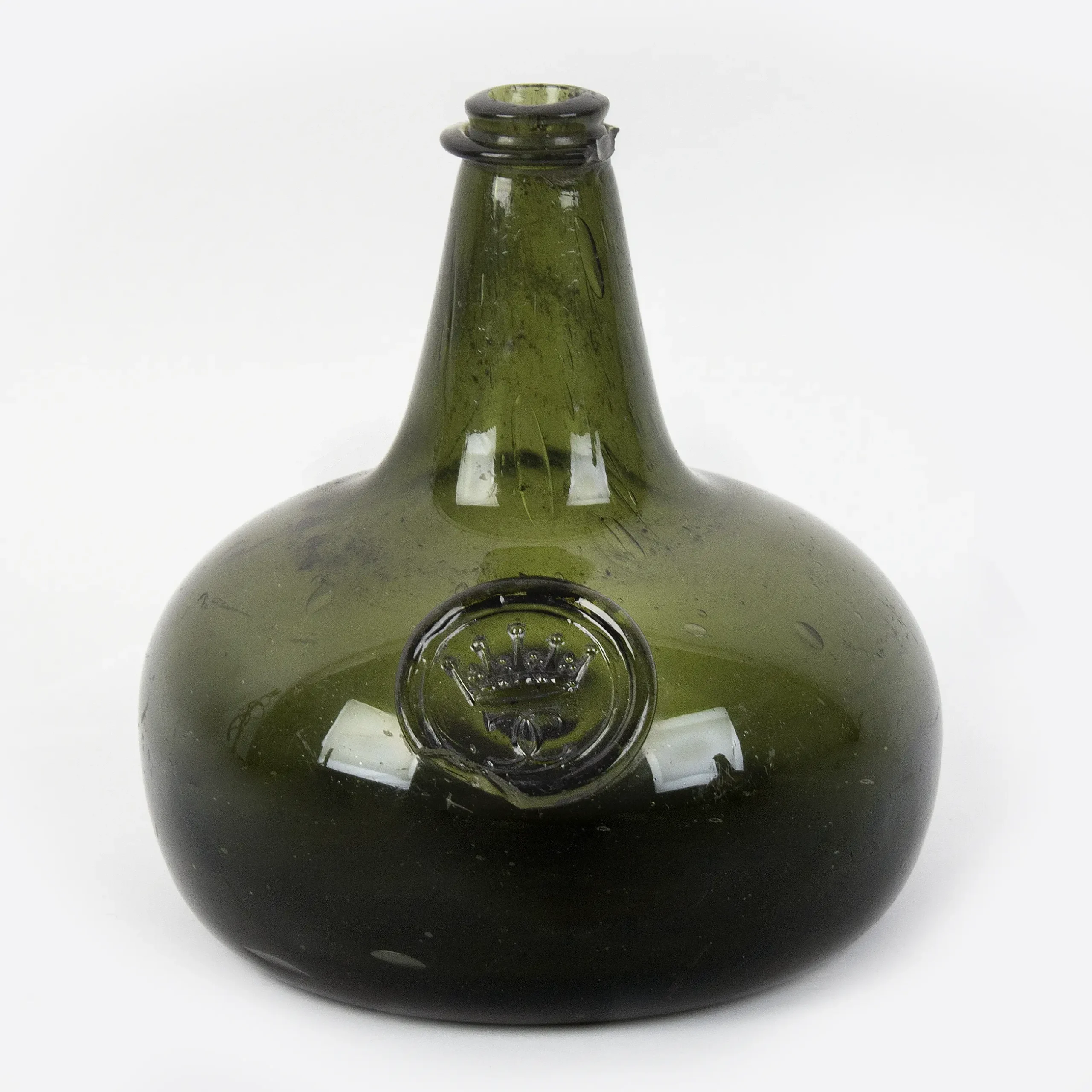 Sealed English Wine Bottle
