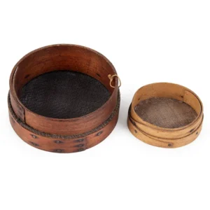 Two Bentwood Horsehair Sieves, Likely Shaker Made Sifters Inventory Thumbnail