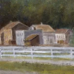 1255-62_3_Oil-on-Board,-Early-Church,-Signed-&-Dated