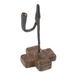 1661-16_1_Rush-Light,-Cruciform-Base
