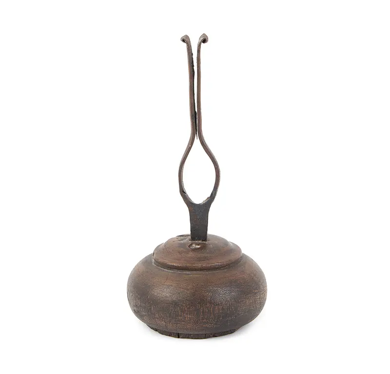 Rush/Splint Holder with Rams Horn V-Jaw