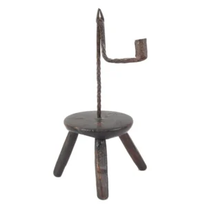 Tripod Stool Rushlight Holder, England Inventory Thumbnail