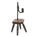 1661-24_2_Rush-Holder,-Painted-Beech-Stool