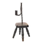 1661-24_3_Rush-Holder,-Painted-Beech-Stool