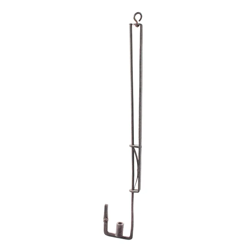 Hanging Adjustable Loom Light, Combination Rush and Candle