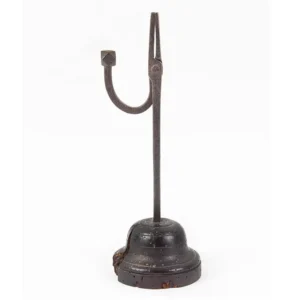 Garnet Counterweight Rushnip Holder on Turned Pine Base Inventory Thumbnail