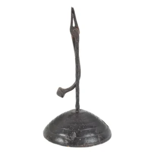 English Rush Holder with Counterweight and Beehive Base Inventory Thumbnail