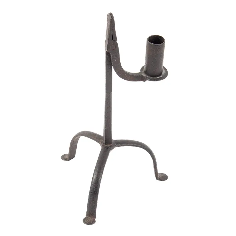 Rushnip with Counterweighted Candle Socket, Cardiganshire, Wales