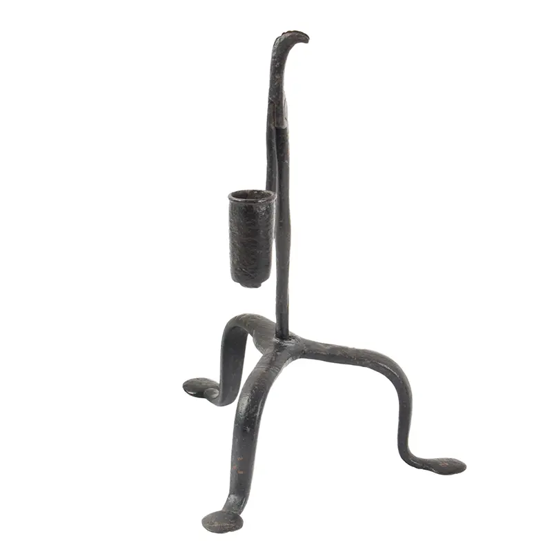 Parrot Beak Rushnip with Counterweighted Candle Socket