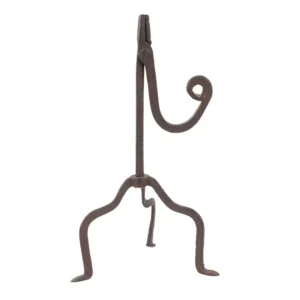 Knee-Base Rushlight Holder, Featuring Human-form Legs Inventory Thumbnail