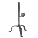 1661-46_4_Wrought-Rush-Holder,-Scrolled-Counterweight