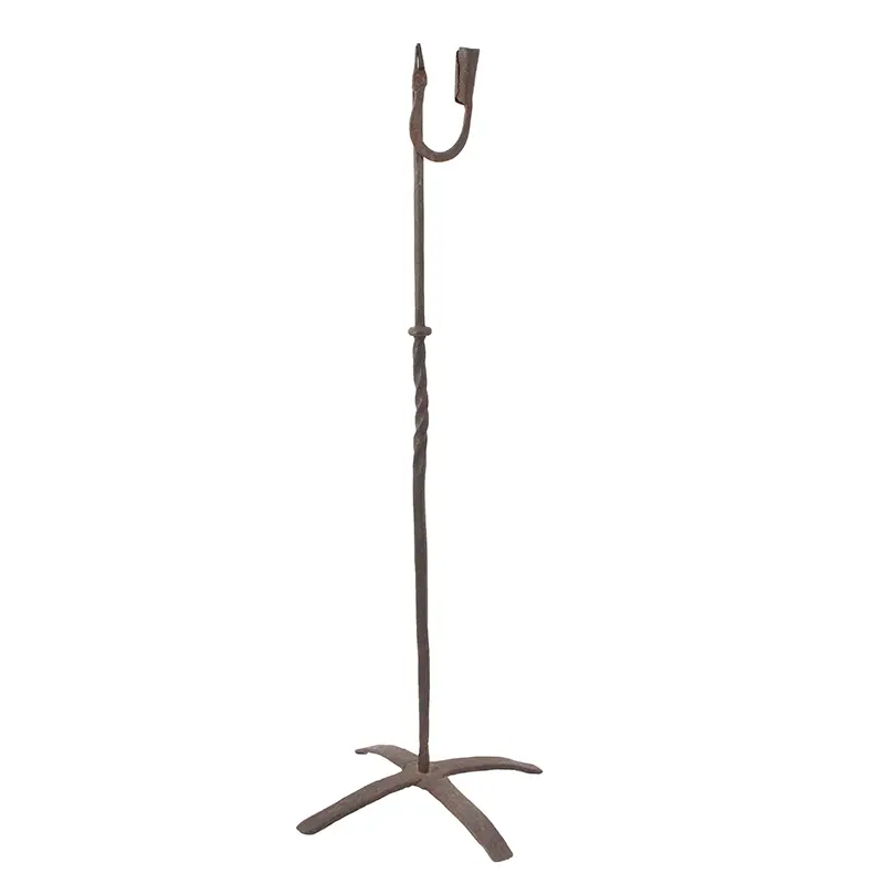 Standing Combination Candle/Rush Holder