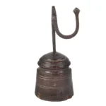 1661-8_1_Iron-Rushlight,-Turned-Wood-Base
