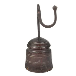 Iron Rush-Peermen Holder, Faceted Ball Counterweight with Wooden Base Inventory Thumbnail
