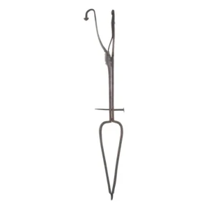 Pipe Tongs, Ember Tongs, Pipe Tamper and Pick, Wrought Iron, File Work Inventory Thumbnail