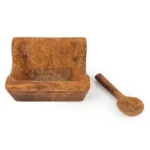 1120-158_3_Burl-Apothecary-Bowl-and-Spoon