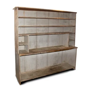 Buttery / Pantry Cupboard, Original Midtone Cool Gray Paint, New England Inventory Thumbnail