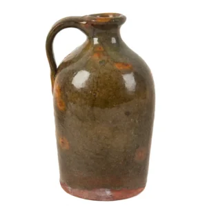 19th Century Redware Jug from Northern New England, Possibly Coastal Maine Inventory Thumbnail