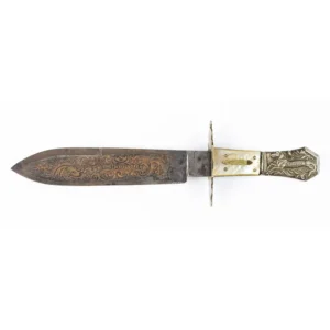 Nicholson “The Volunteer” Half Horse, Half Alligator Bowie Knife Inventory Thumbnail