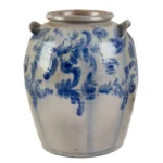 1500-21_2_Stoneware-Jug,-Floral-Decorations,-6-Gallon