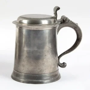A Rare New York Pewter Tankard Bearing the Touch of Henry Will Inventory Thumbnail