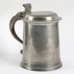1500-22_3_Pewter-Lidded-Tankard,-Henry-Will,-NY