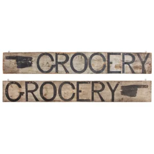 Trade Sign, Double-Sided, GROCERY Inventory Thumbnail